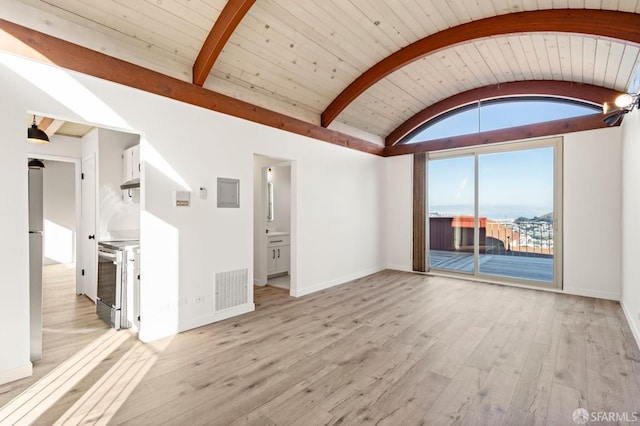 5407 Diamond Heights Blvd Unit 1, San Francisco, CA 94131 - unfurnished living room featuring baseboards and wood finished floors