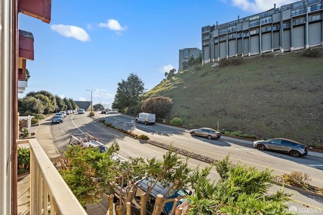 5407 Diamond Heights Blvd Unit 1, San Francisco, CA 94131 - view of asphalt road with sidewalks and street lights