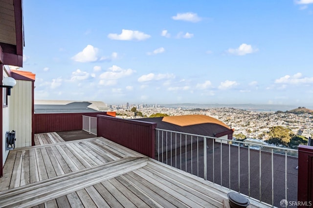 5407 Diamond Heights Blvd Unit 1, San Francisco, CA 94131 - view of deck