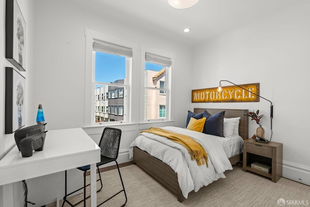 115 Magnolia St, San Francisco, CA 94123 - bedroom featuring baseboards and recessed lighting