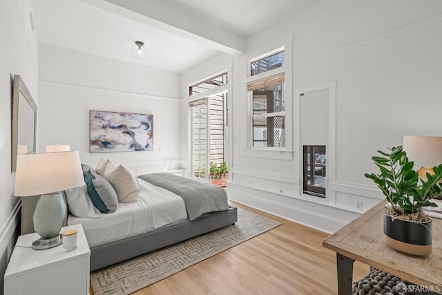 115 Magnolia St, San Francisco, CA 94123 - bedroom featuring wood finished floors