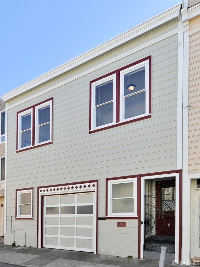 115 Magnolia St, San Francisco, CA 94123 - view of property featuring a garage