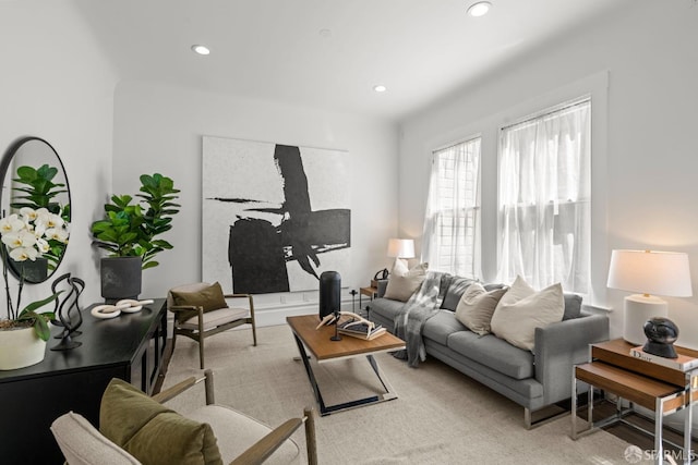 115 Magnolia St, San Francisco, CA 94123 - living area featuring recessed lighting