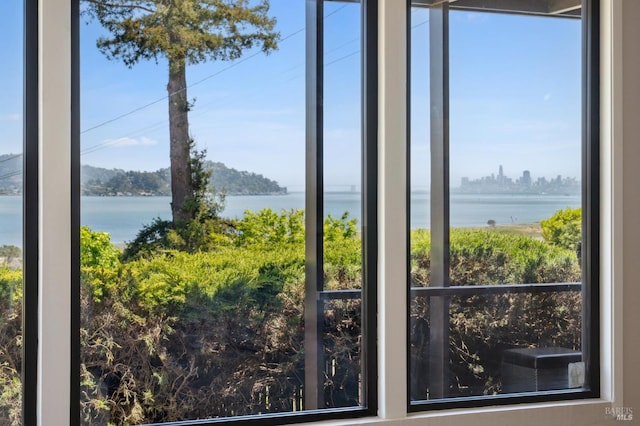 308 E Strawberry Dr, Mill Valley, CA 94941 - water view with nearby urban area