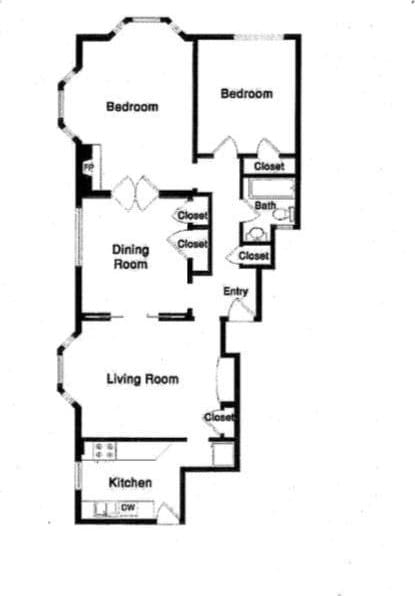 2299 Sacramento St Unit 15, San Francisco, CA 94115 - view of property floor plan
