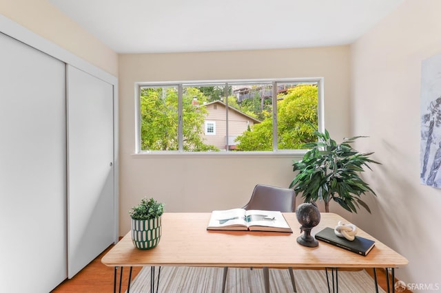 view of office space