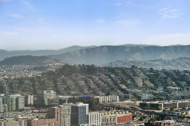 181 Fremont St Unit 55C, San Francisco, CA 94105 - mountain view with nearby urban area
