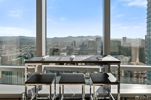181 Fremont St Unit 55C, San Francisco, CA 94105 - balcony with a mountain view and a view of city