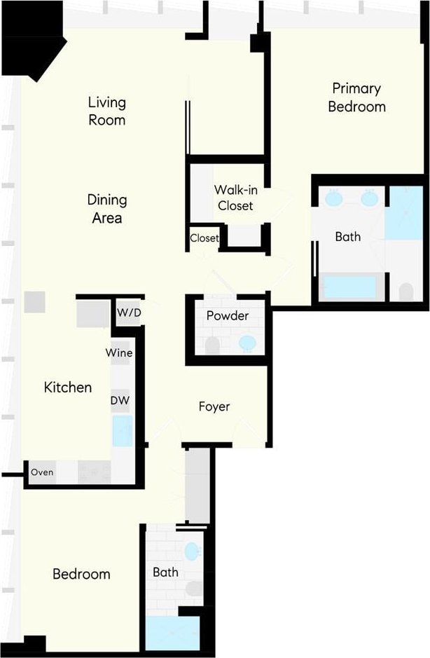 181 Fremont St Unit 55C, San Francisco, CA 94105 - view of home floor plan