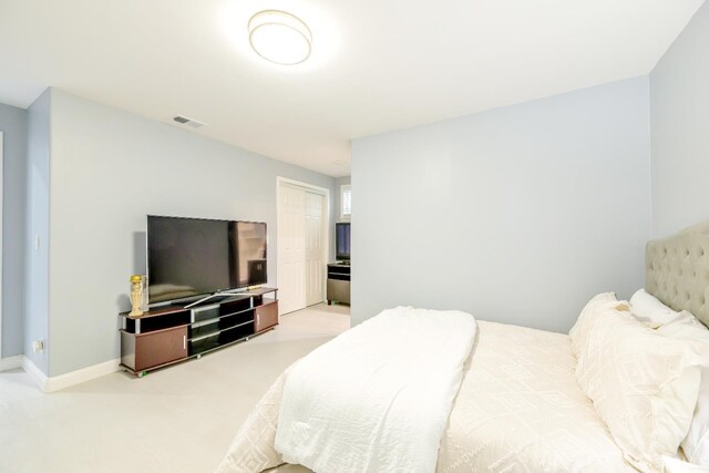 19652 Stanton Ave, Castro Valley, CA 94546 - bedroom featuring light colored carpet and a closet