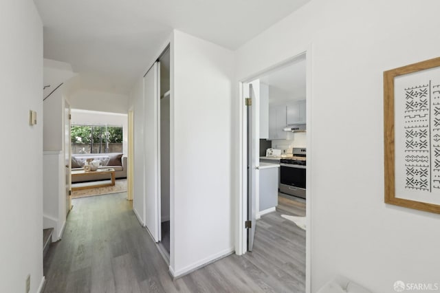134 Albatross Ct, San Francisco, CA 94124 - corridor with wood finished floors