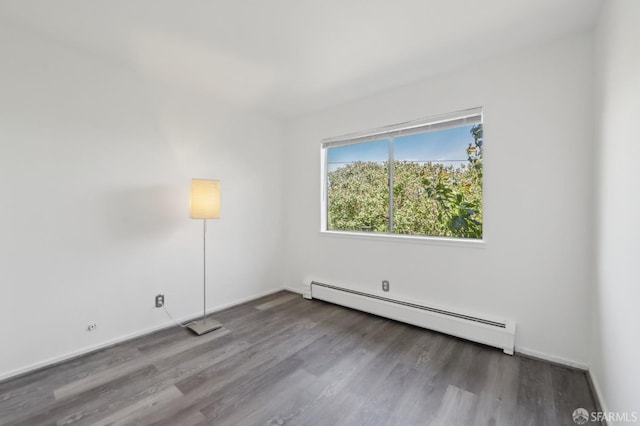 134 Albatross Ct, San Francisco, CA 94124 - unfurnished room featuring baseboard heating and wood finished floors