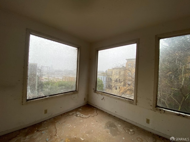 view of unfurnished room