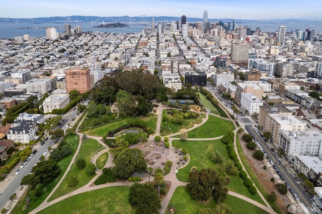 2171 Sacramento St Unit 4, San Francisco, CA 94109 - bird's eye view featuring a view of city and a water view