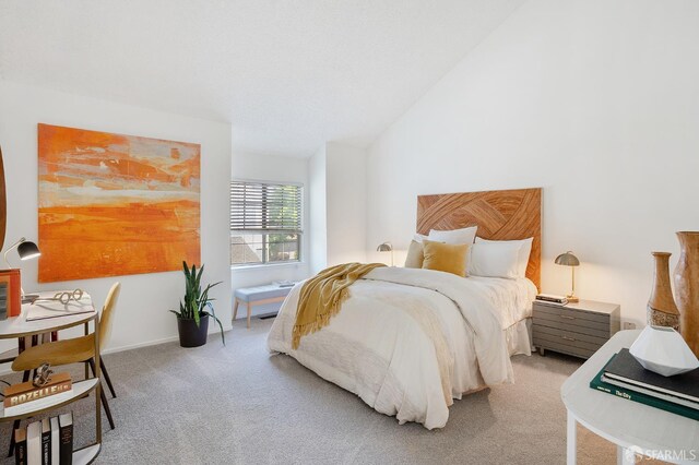 3937 Vine St, Pleasanton, CA 94566 - bedroom with carpet and lofted ceiling