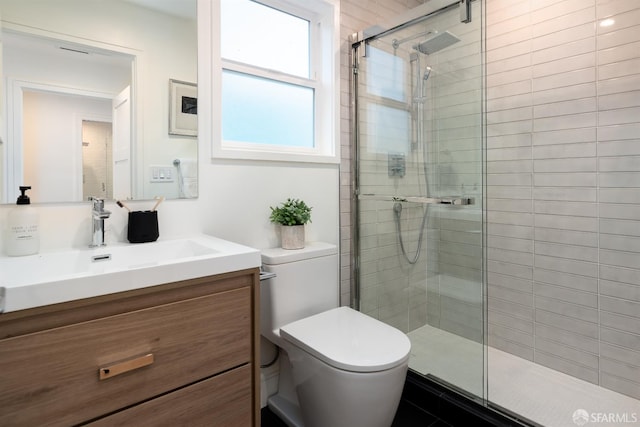 2277 33rd Ave, San Francisco, CA 94116 - full bathroom with a tile shower and vanity