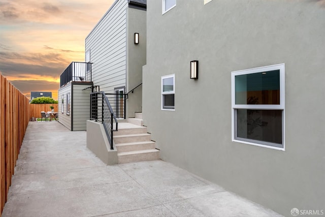 2277 33rd Ave, San Francisco, CA 94116 - view of side of home featuring a patio area and stucco siding