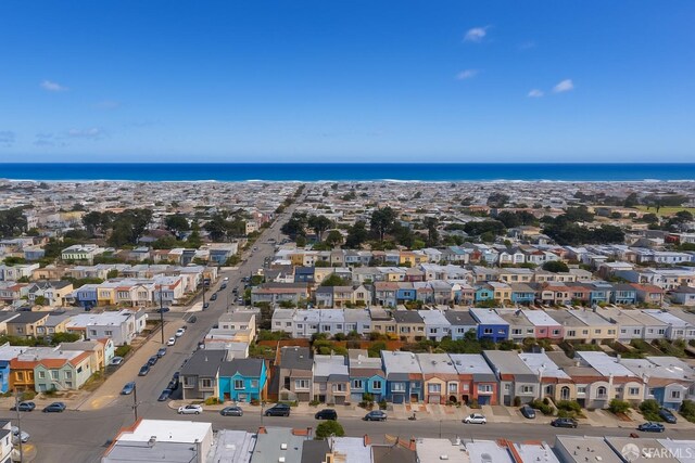 2277 33rd Ave, San Francisco, CA 94116 - aerial view of residential area with a large body of water