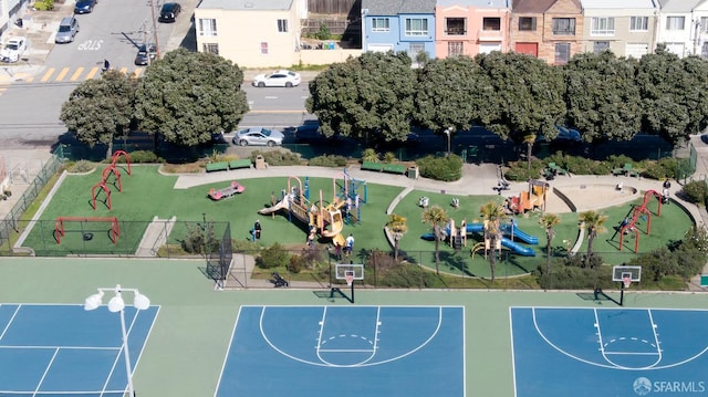 2277 33rd Ave, San Francisco, CA 94116 - aerial view of a community park
