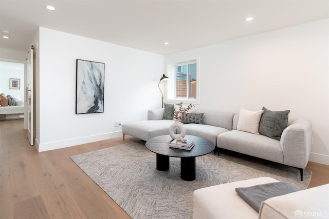 2277 33rd Ave, San Francisco, CA 94116 - living area with recessed lighting and light wood finished floors