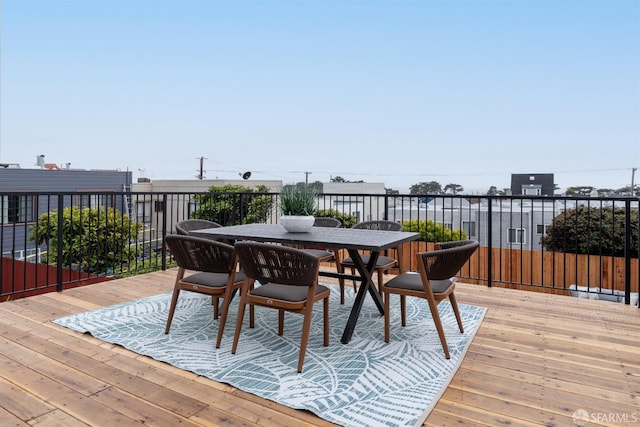 2277 33rd Ave, San Francisco, CA 94116 - view of wooden deck
