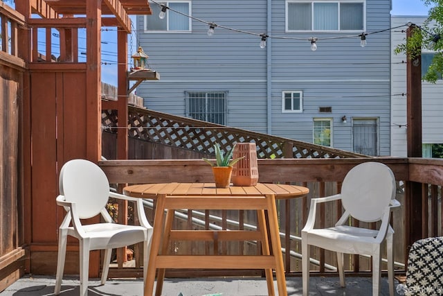 view of deck