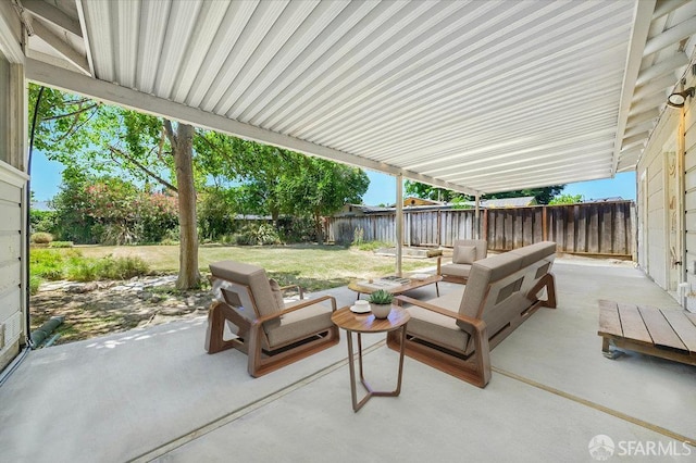 1835 Clayton Way, Concord, CA 94519 - view of patio / terrace with an outdoor hangout area