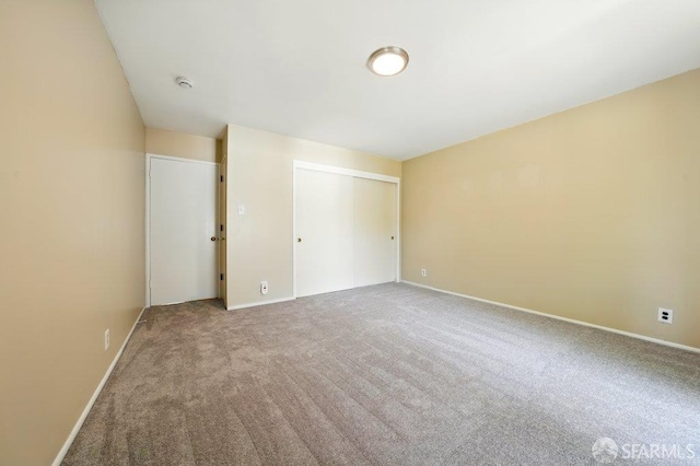 1835 Clayton Way, Concord, CA 94519 - unfurnished bedroom featuring carpet, a closet, and baseboards
