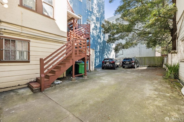 516 Stanyan St, San Francisco, CA 94117 - exterior space featuring fence and stairs