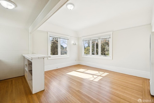 516 Stanyan St, San Francisco, CA 94117 - interior space featuring baseboards and wood finished floors