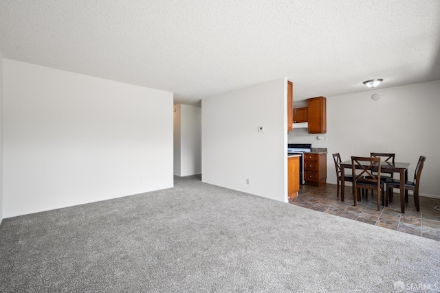 1919 Ygnacio Valley Rd Unit 33, Walnut Creek, CA 94598 - living room with carpet and a textured ceiling