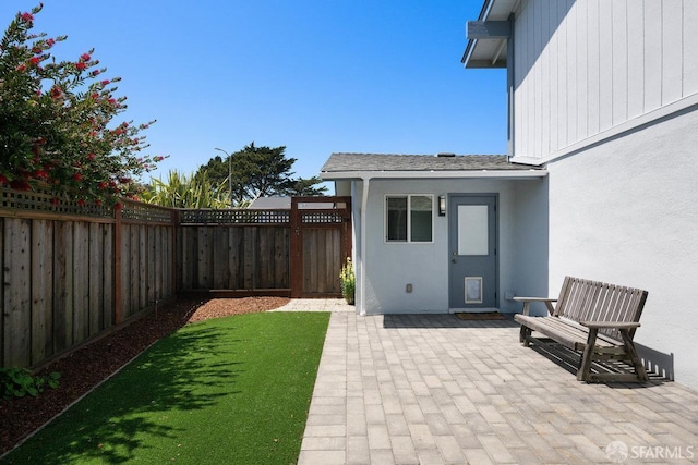 2691 Sean Ct, South San Francisco, CA 94080 - fenced backyard featuring a patio