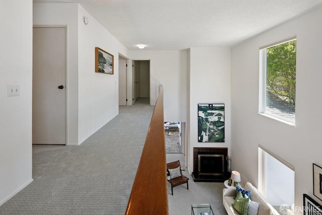 2691 Sean Ct, South San Francisco, CA 94080 - hallway featuring carpet flooring and a textured ceiling