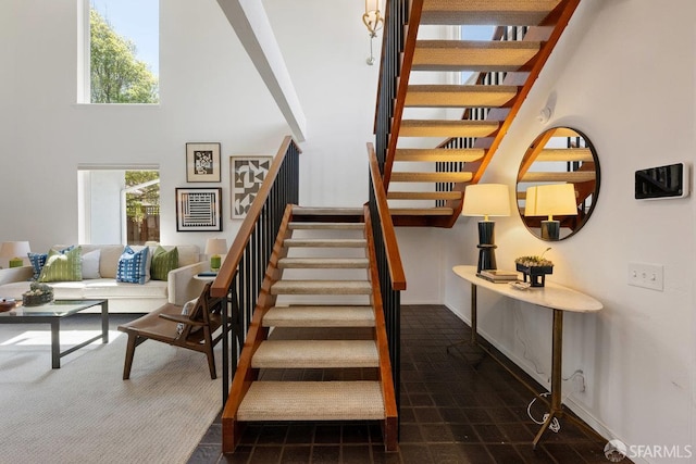 2691 Sean Ct, South San Francisco, CA 94080 - stairway with a high ceiling