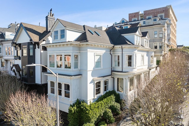 view of rear view of house