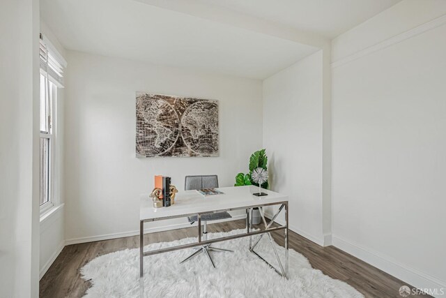 2375 31st Ave, San Francisco, CA 94116 - office space featuring baseboards and wood finished floors