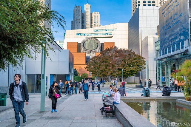 view of property's community with a view of city