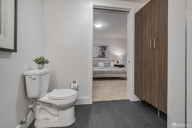 bathroom featuring toilet