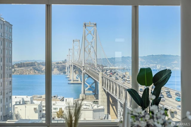 425 1st St Unit 1402, San Francisco, CA 94105 - water view with a notable bridge