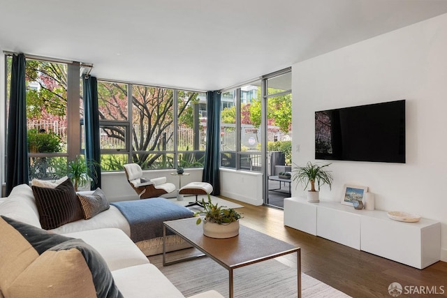 420 Mission Bay Blvd Unit 311, San Francisco, CA 94158 - living room with wood finished floors and healthy amount of natural light
