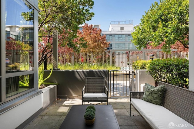 420 Mission Bay Blvd Unit 311, San Francisco, CA 94158 - view of patio / terrace featuring an outdoor hangout area