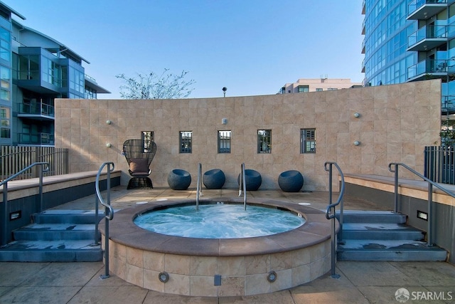 420 Mission Bay Blvd Unit 311, San Francisco, CA 94158 - view of swimming pool with a hot tub