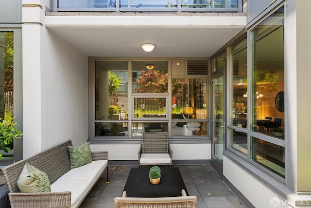 420 Mission Bay Blvd Unit 311, San Francisco, CA 94158 - patio / terrace with an outdoor living space