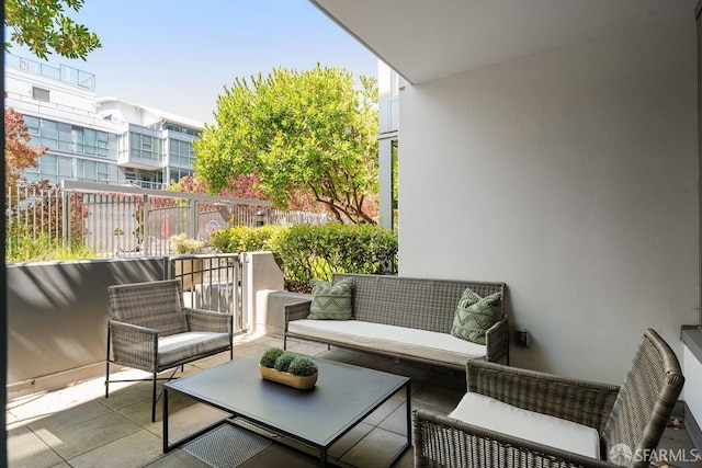 420 Mission Bay Blvd Unit 311, San Francisco, CA 94158 - balcony with an outdoor hangout area