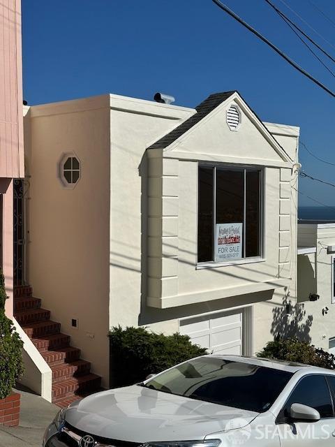 view of property exterior featuring stucco siding