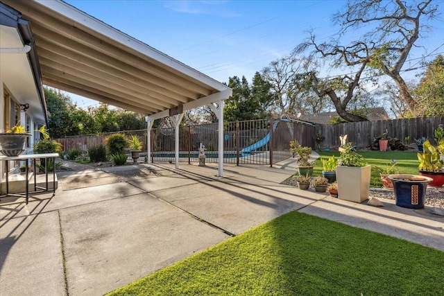 view of patio