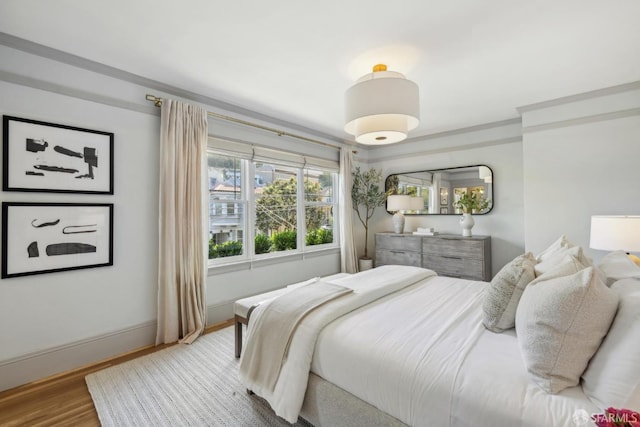 1383 8th Ave, San Francisco, CA 94122 - bedroom with wood finished floors and baseboards