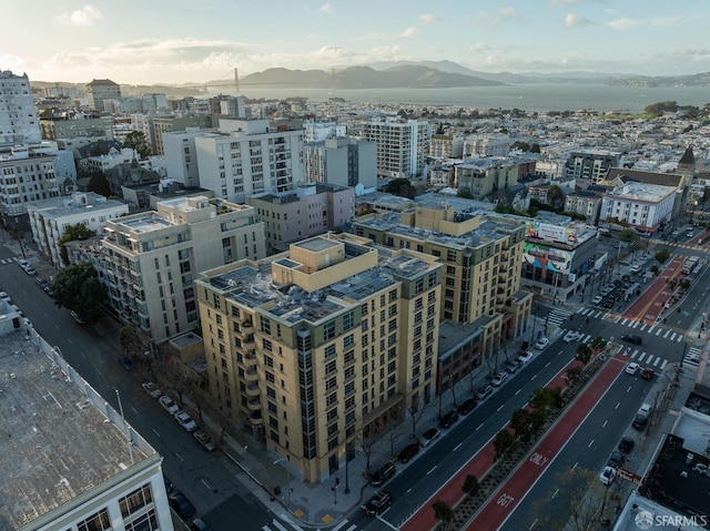 1701 Jackson St Unit 105, San Francisco, CA 94109 - bird's eye view with a view of city and a mountain view