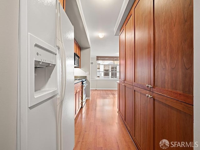 1701 Jackson St Unit 105, San Francisco, CA 94109 - corridor with light wood-style floors