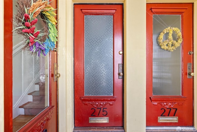 view of property entrance